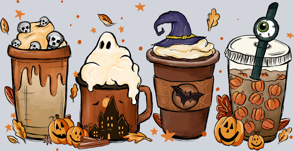 Hot Cocoa Halloween - STK02807