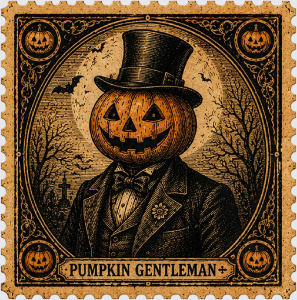 Pumpkin Gentleman - STK08202