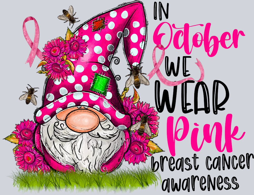 In October We Wear Pink Gnome 2 - STK03198