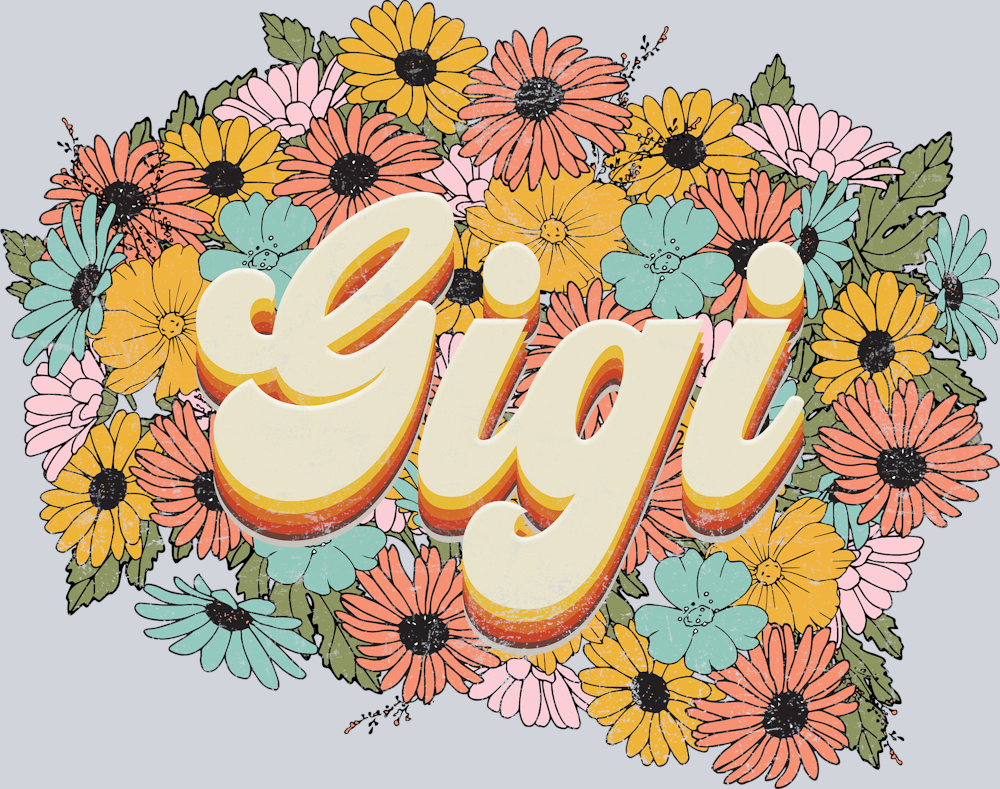 Florals Retro Gigi - STK02042