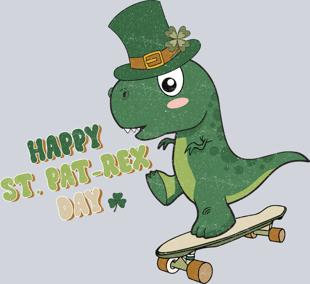 Lucky Happy St Pa Trex Day - STK03847