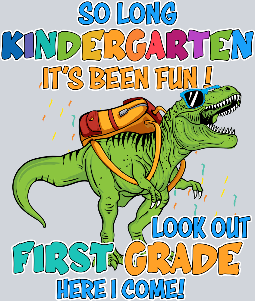 So Long Kindergarten It's Been Fun - STK05577
