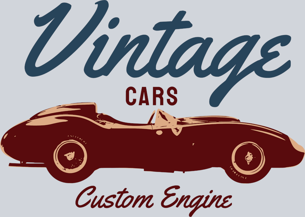 Vintage Cars Custom Engine - STK06318
