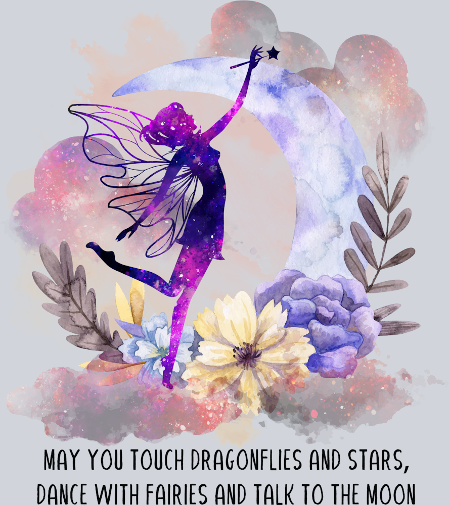 Fairy Touch Dragonflies And Stars - STK01892