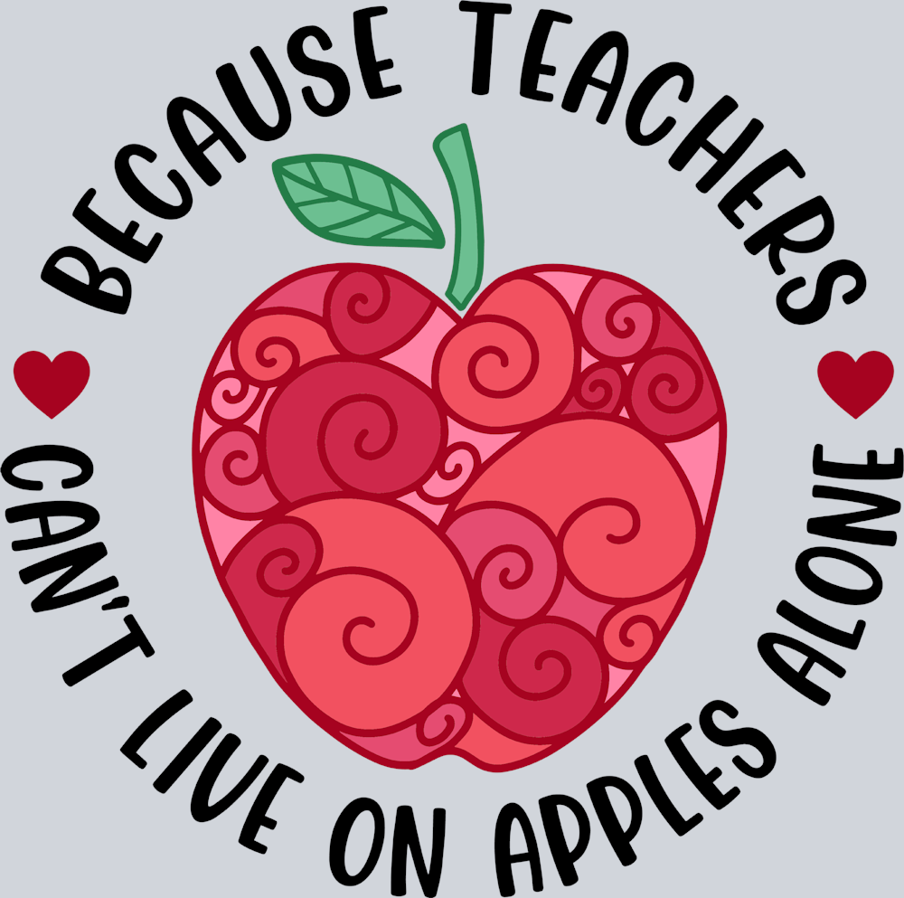 Because Teachers Can't Live On Apples Alone - STK00528