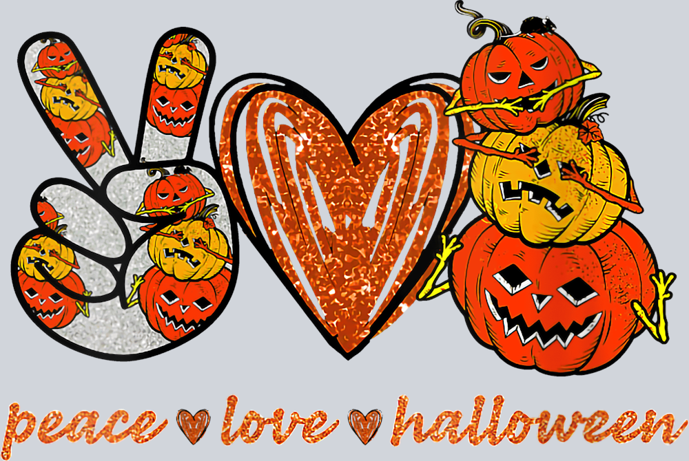 Peace Love Halloween - STK04750