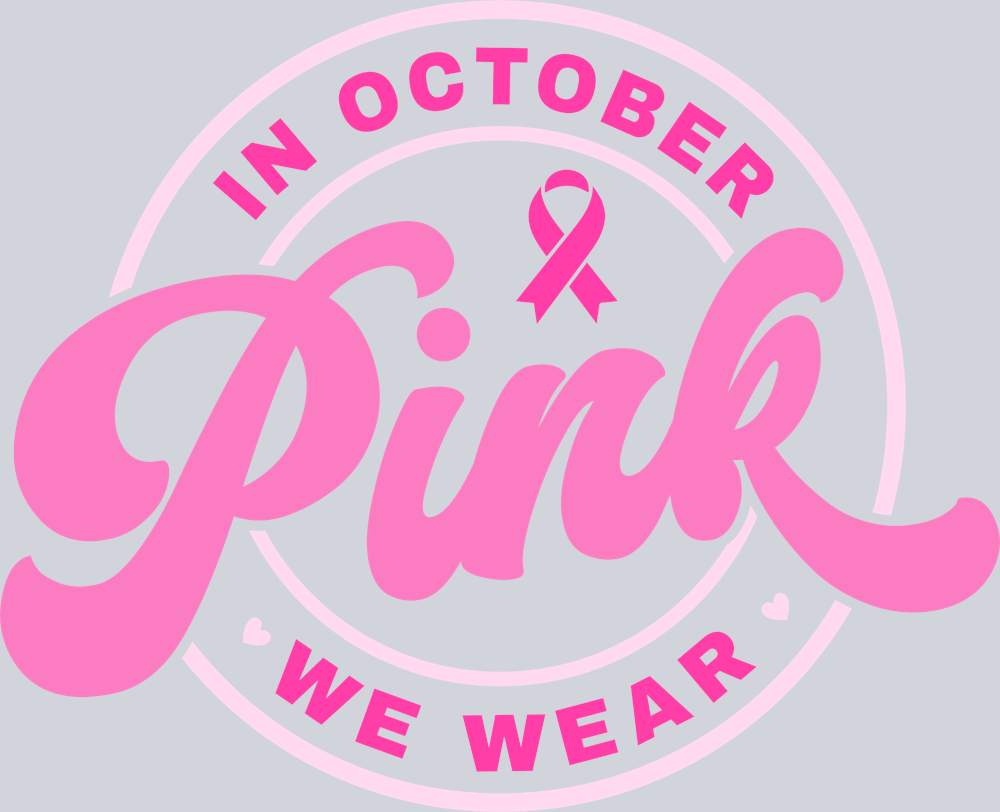 In October We Wear Pink White - STK03201