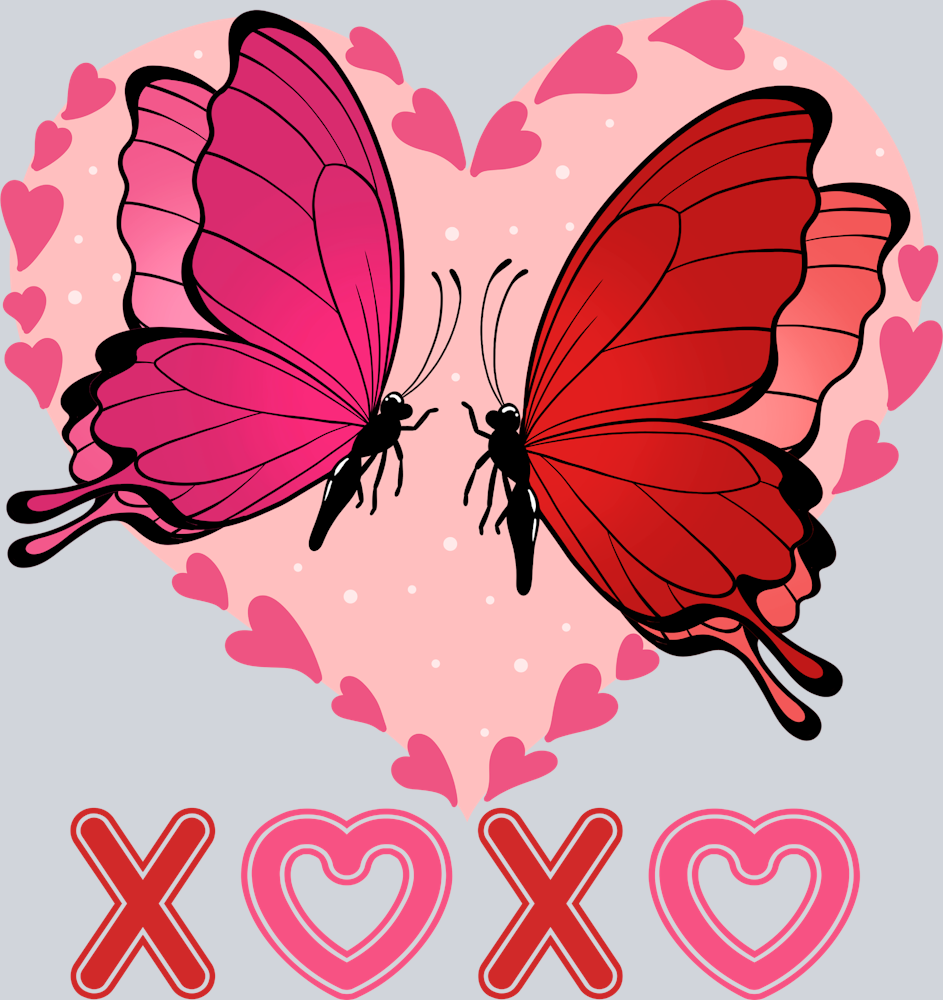 Xoxo Butterflies - STK06538