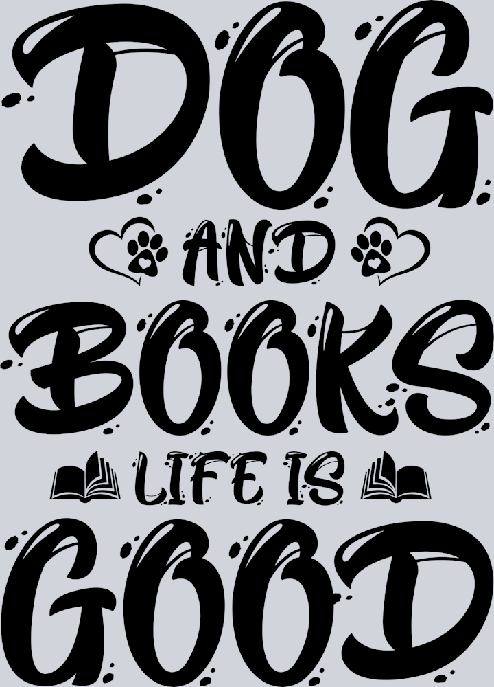 Pets Dogs Books Good Black - STK04848