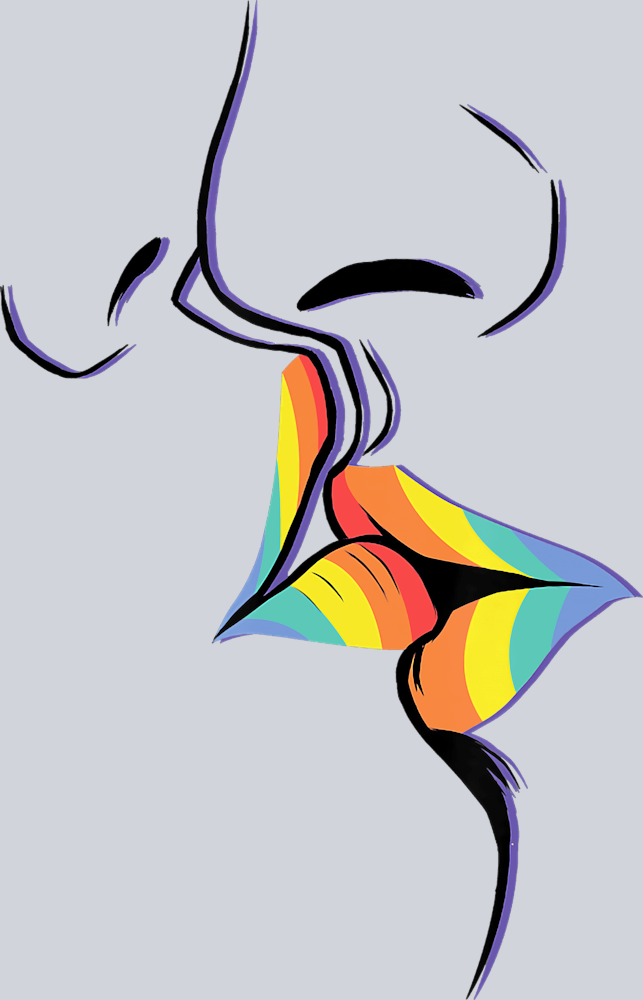 Pride Gradient Lip Kiss - STK04990
