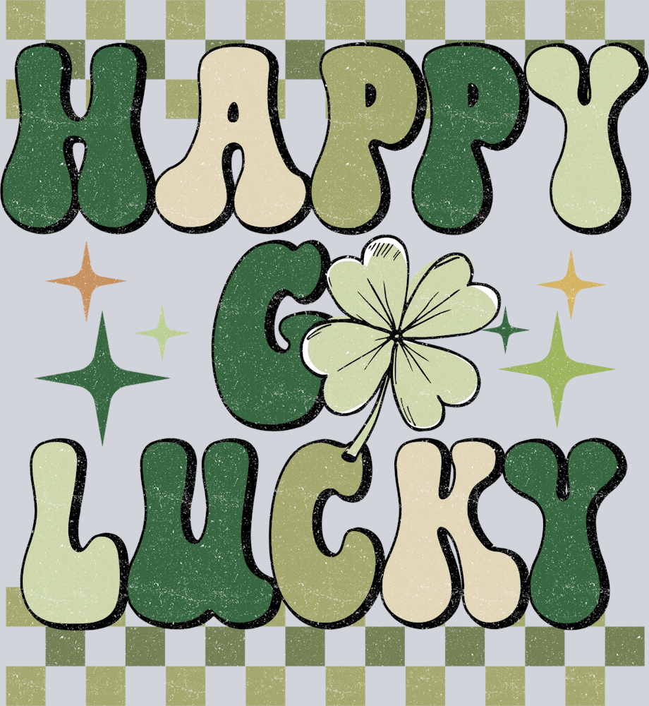 Retro Happy Go Lucky - STK05201