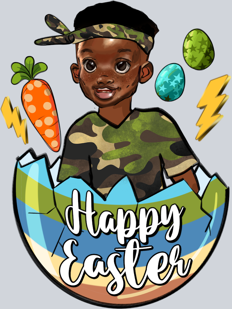 Happy Easter Egg Little Boy - STK02536