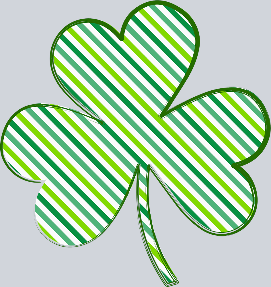 Lucky Shamrock Stripes - STK03904