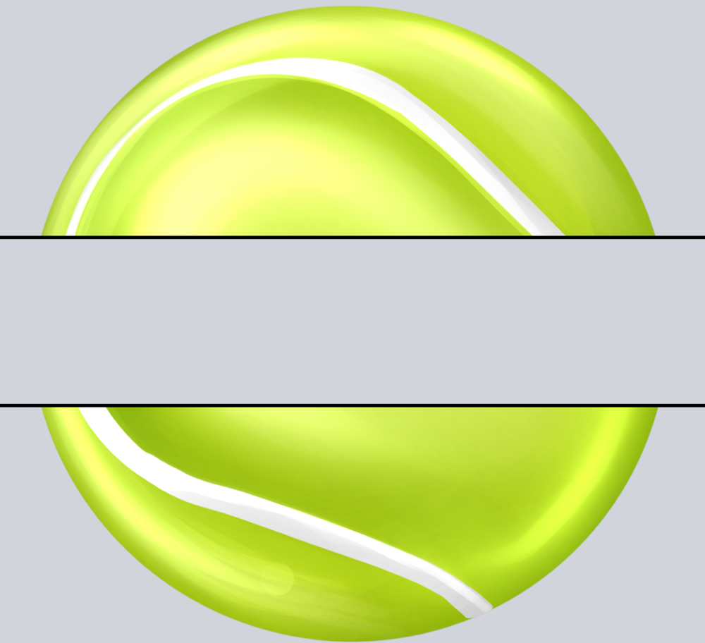 Tennis Name Plate - STK05995