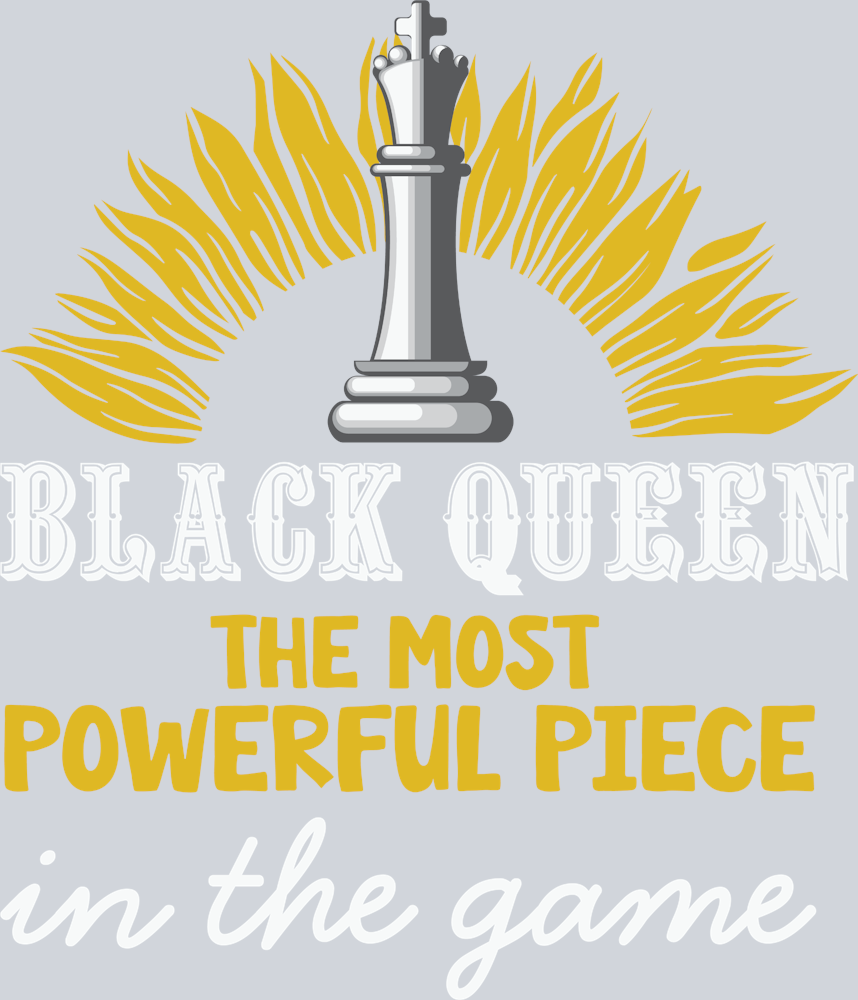 Games Black Queen Most Powerful Piece - STK02195
