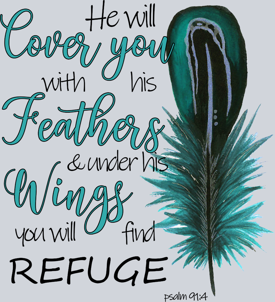 He Will Cover You With His Feathers - STK06999