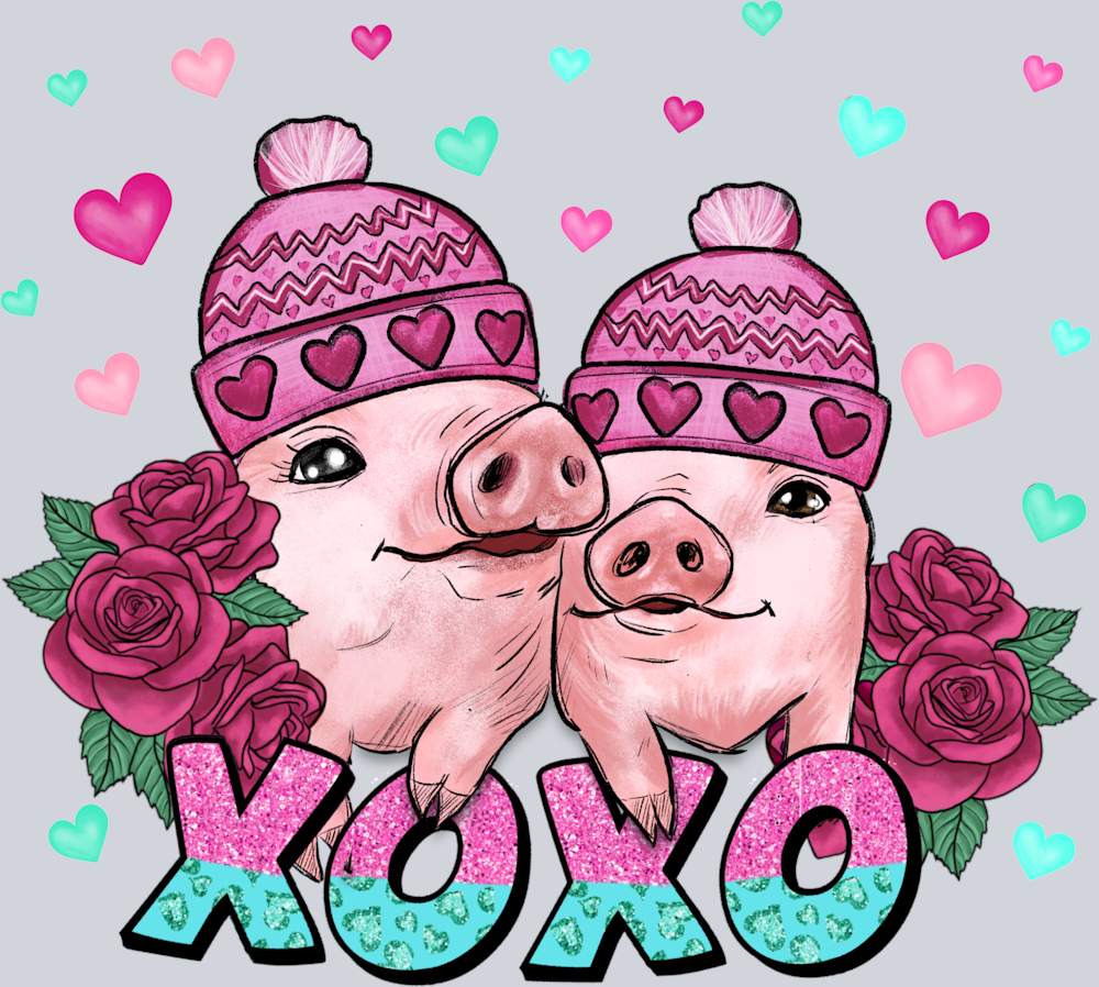 Xoxo Pigs - STK06549