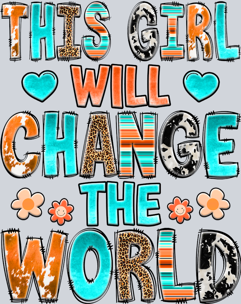 This Girl Will Change The World - STK06109