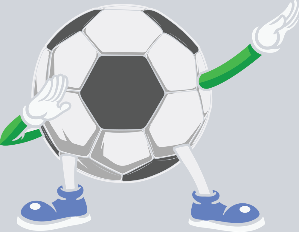Dabbing Soccer Ball - STK01568