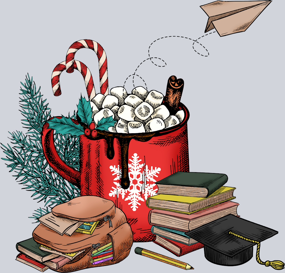 Christmas Books Cocoa - STK01295