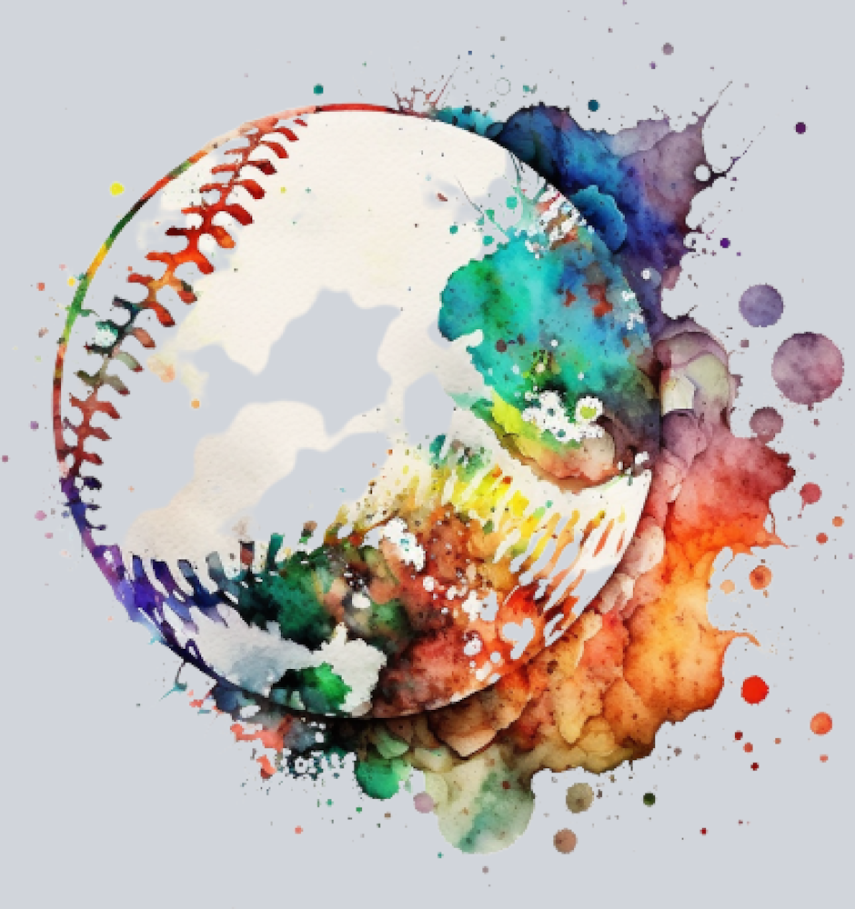 Baseball Paint 1 - STK00420