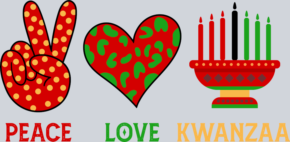 Peace Love Kwanzaa - STK04755