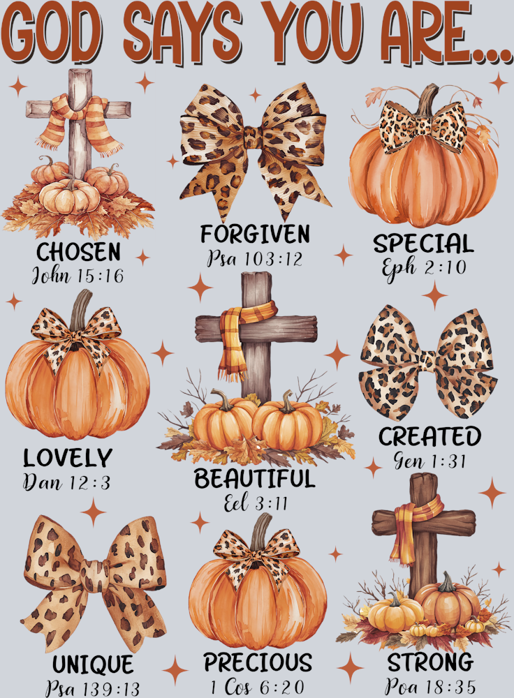 God Says You Are Quotes - STK07389