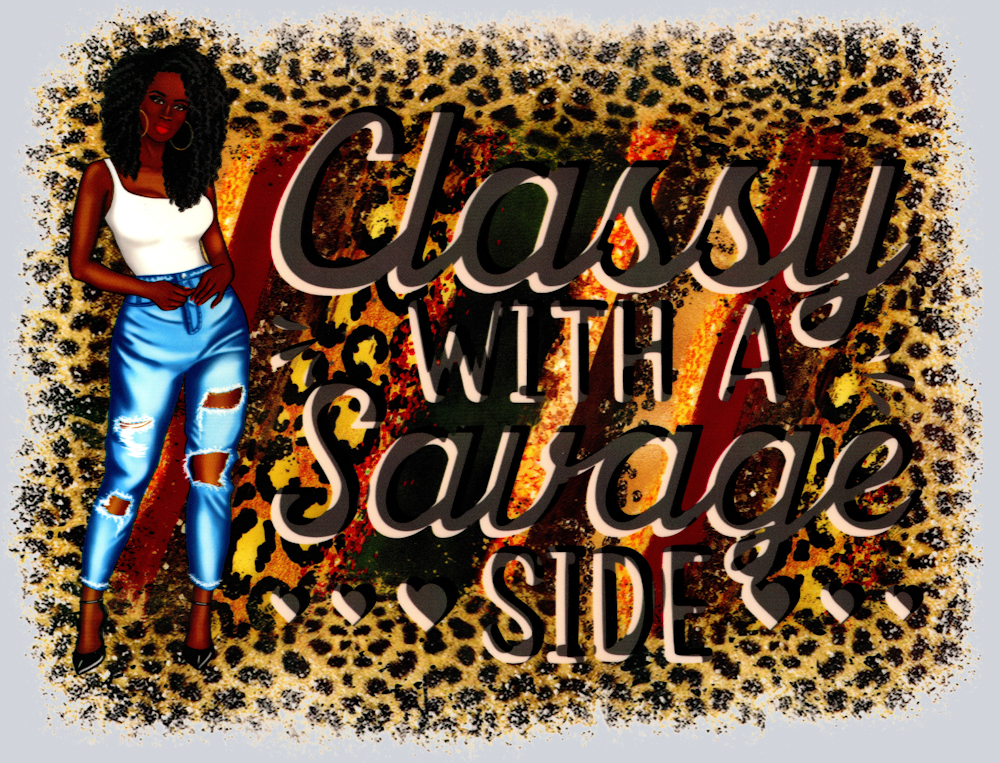 Classy With A Savage Side - STK01380