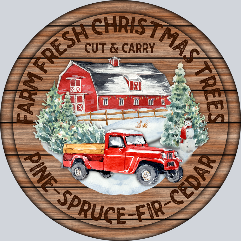 Farm Fresh Christmas Trees - STK01944