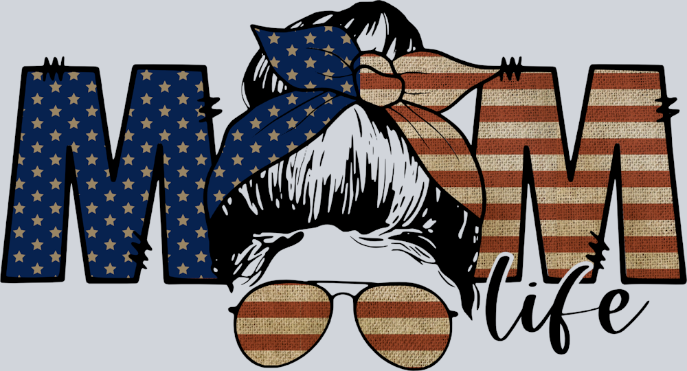 Mom Life Patriotic - STK04320