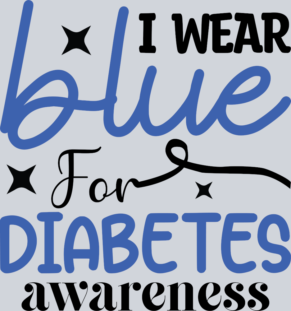 Diabetes I Wear Blue - STK01634