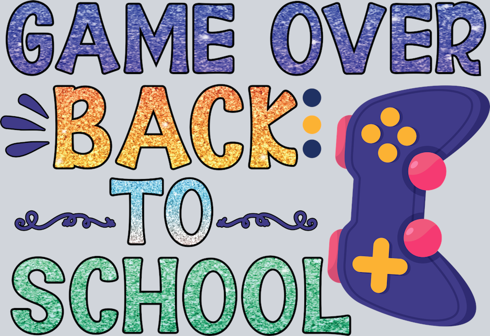 Game Over Back To School - STK02188