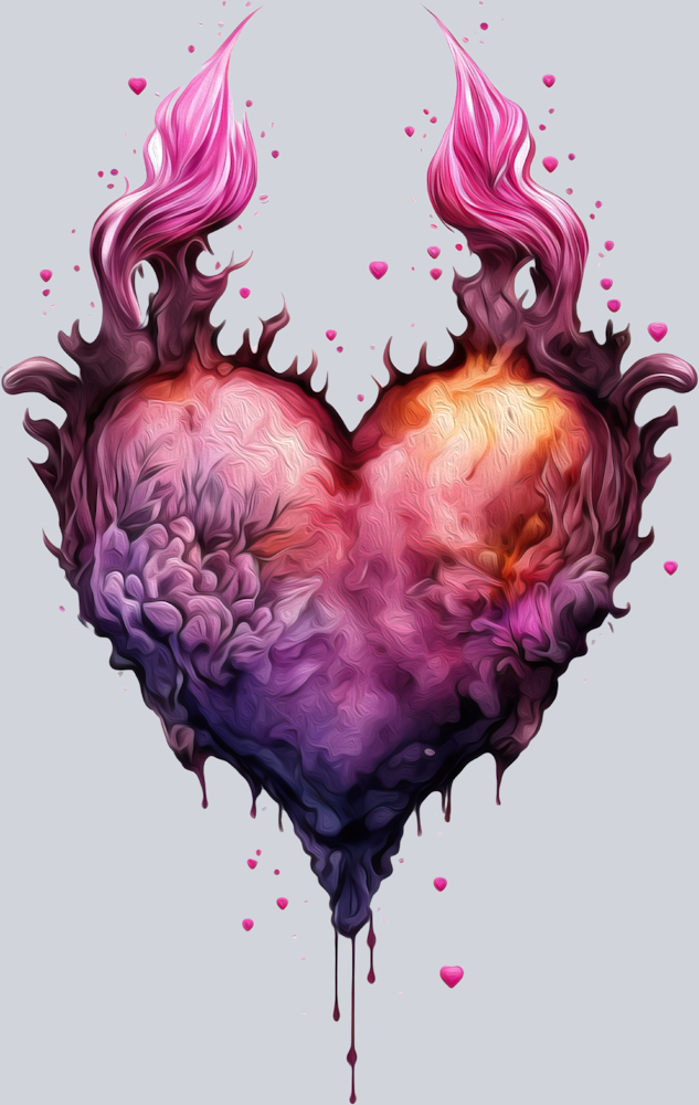 Goth Heart 4 - STK02399