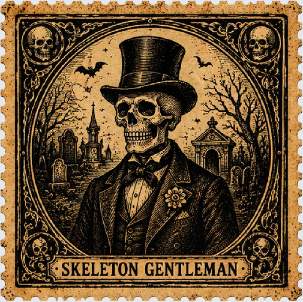 Skeleton Gentleman - STK08244