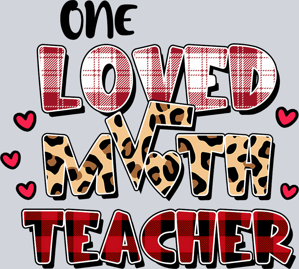 One Loved Math Teacher - STK04607