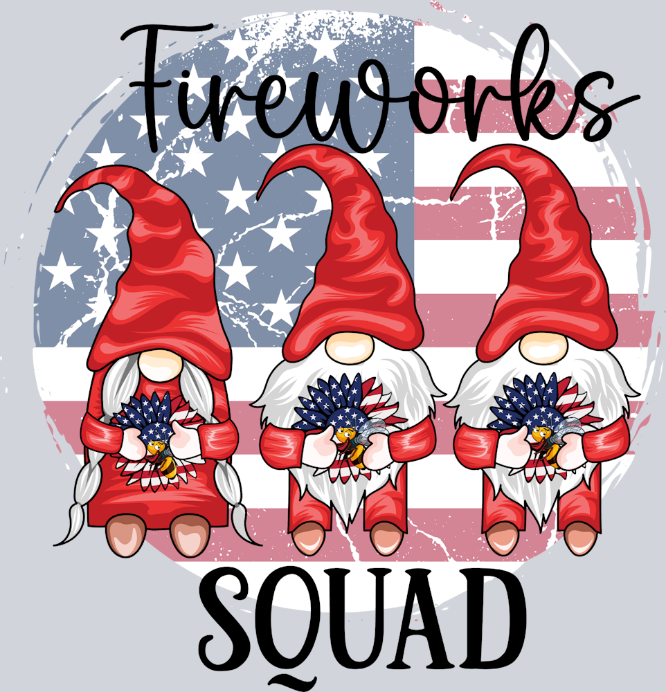 Fireworks Squad Gnome 1 - STK02019