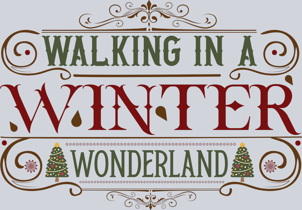 Vintage Walking In A Winter Wonderland 1 - STK06341