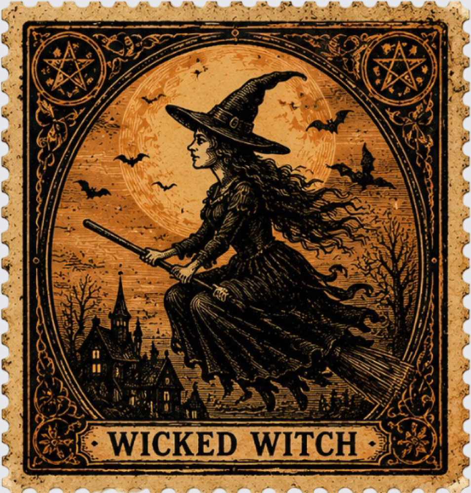 Wicked Witch Stamp - STK08357