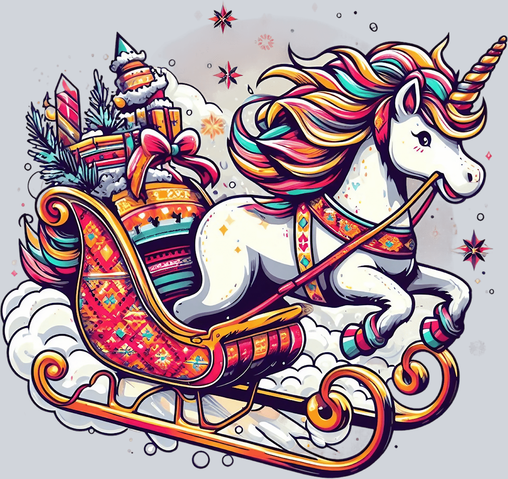 Unicorn Christmas - STK06235