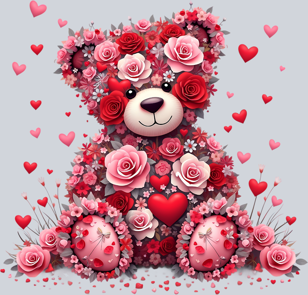 Valentines Day Teddy Bear - STK06305