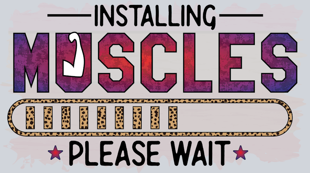 Installing Muscles Please Wait 4 - STK06700