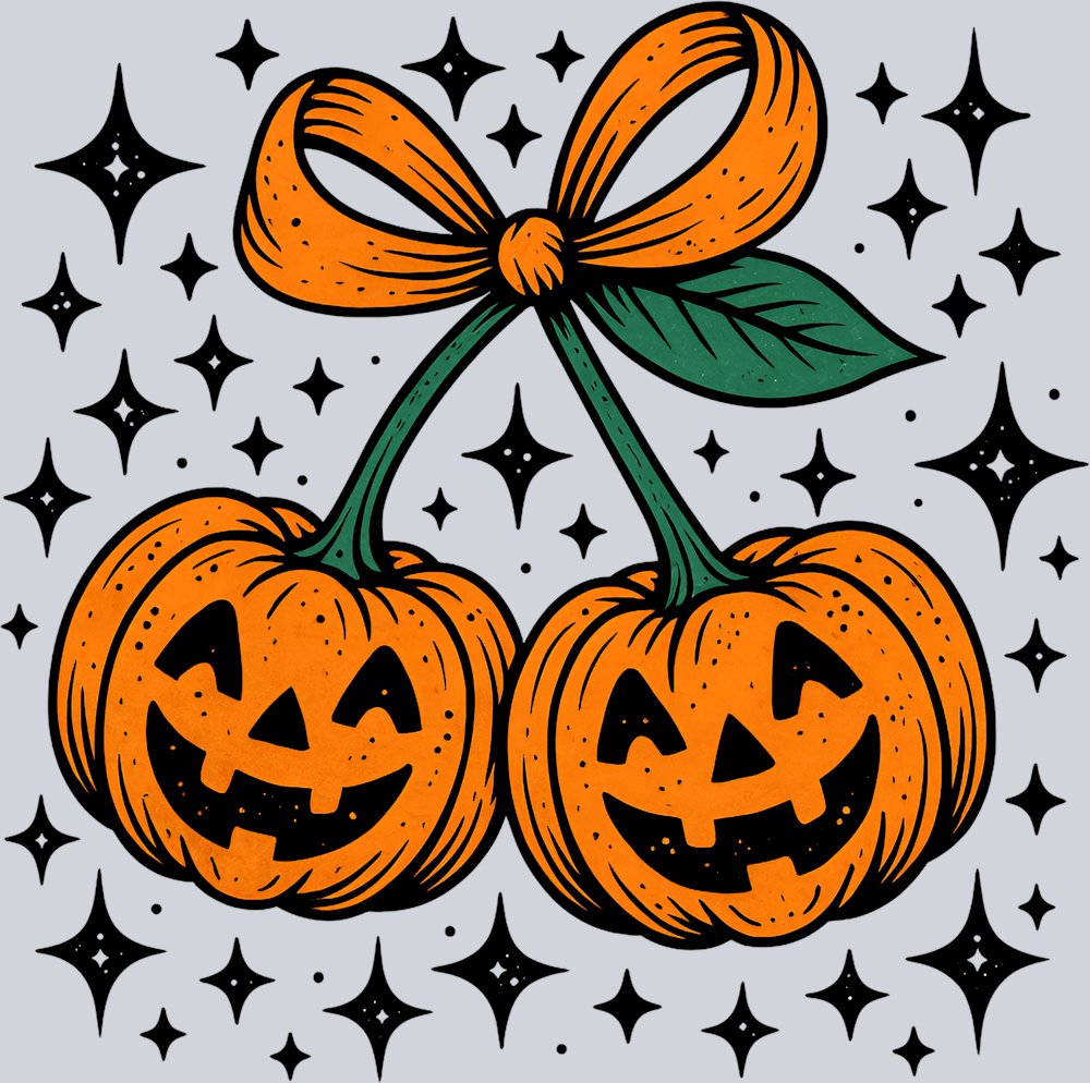 Autumn dangling pumpkins - STK07334