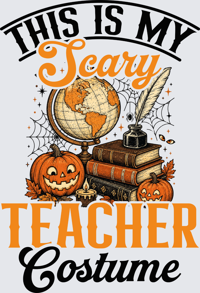 This Is My Scary Teacher Costume - STK08326