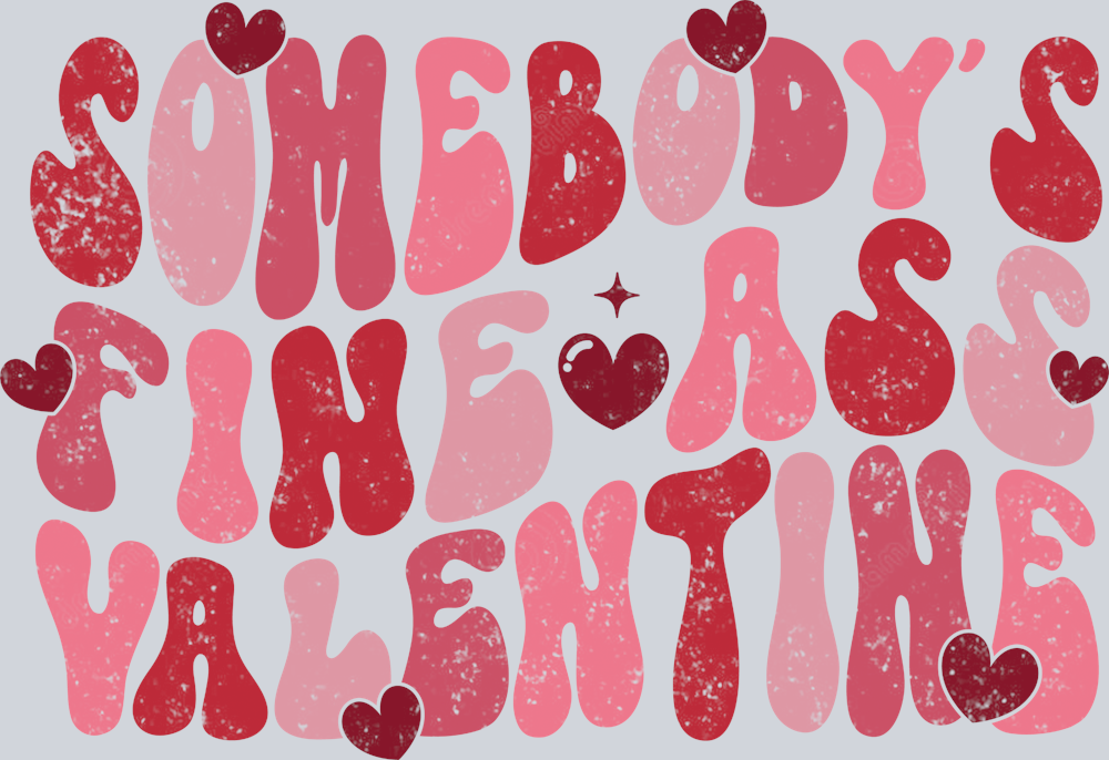 Retro Somebody Fine Valentine - STK05228