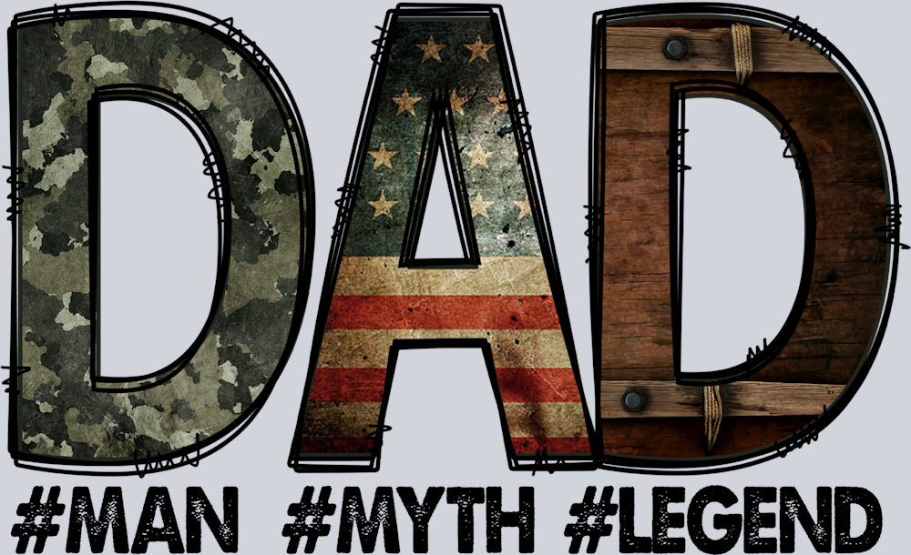 Dad Man Myth Legend - STK07052