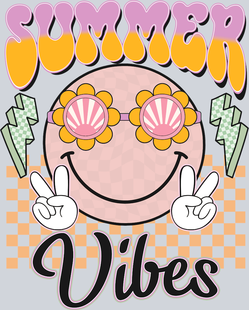 Summer Vibes Lightning Bolts - STK05872