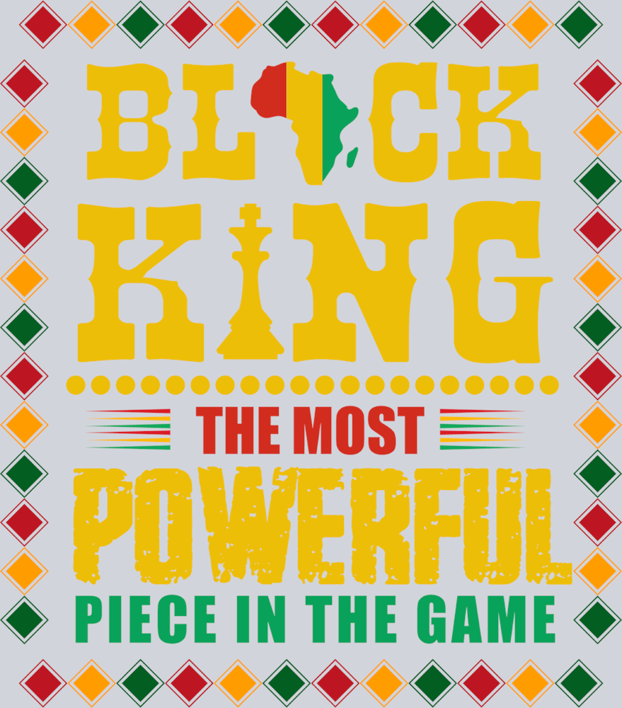Black King The Most Powerful Piece In The Game - STK00839