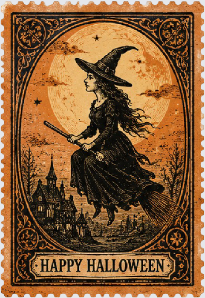 Happy Halloween Stamp 1 - STK08079