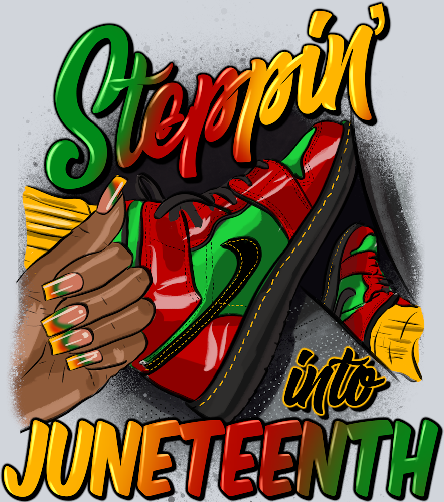 Steppin Into Juneteenth Black Woman - STK05814