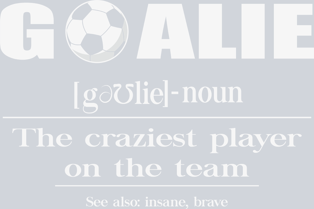 Goalie Definition - STK02355